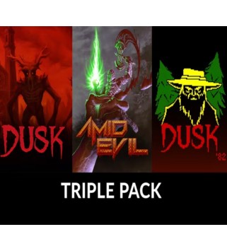 DUSK & AMID EVIL & DUSK 82 Ultimate Edition Triple Pack Bundle Steam Key GLOBAL